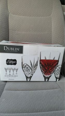 Dublin wine goblets 4