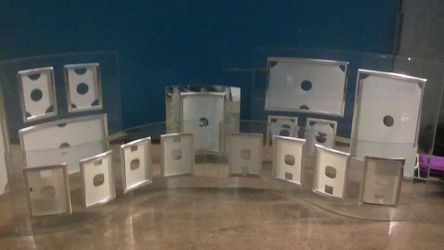 Glass picture frames