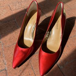 J. Reneé Red High Heels Size 9