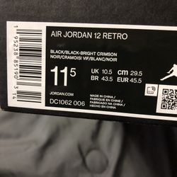 Jordan 12 Size 11