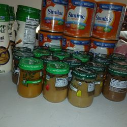 Baby Formula And Food.
