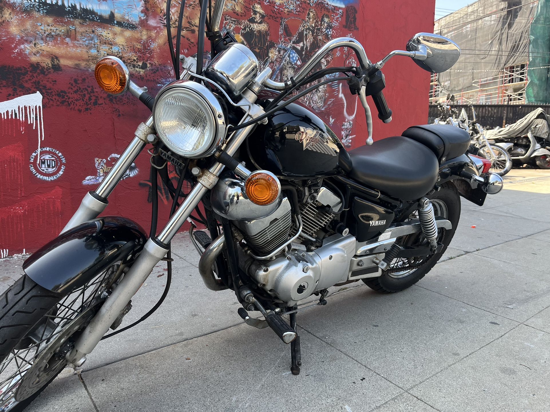 Virago 2005 Yamaha 250cc 9300 Miles
