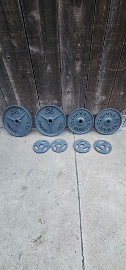 Olympic weights plates