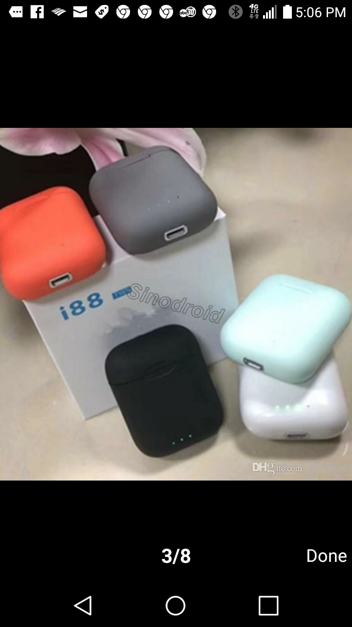 (NEW) MINI I88 HEADPHONES (EARBUDS)