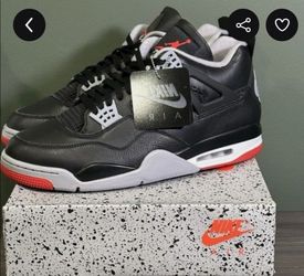 Jordan 4 bred brand new size 13