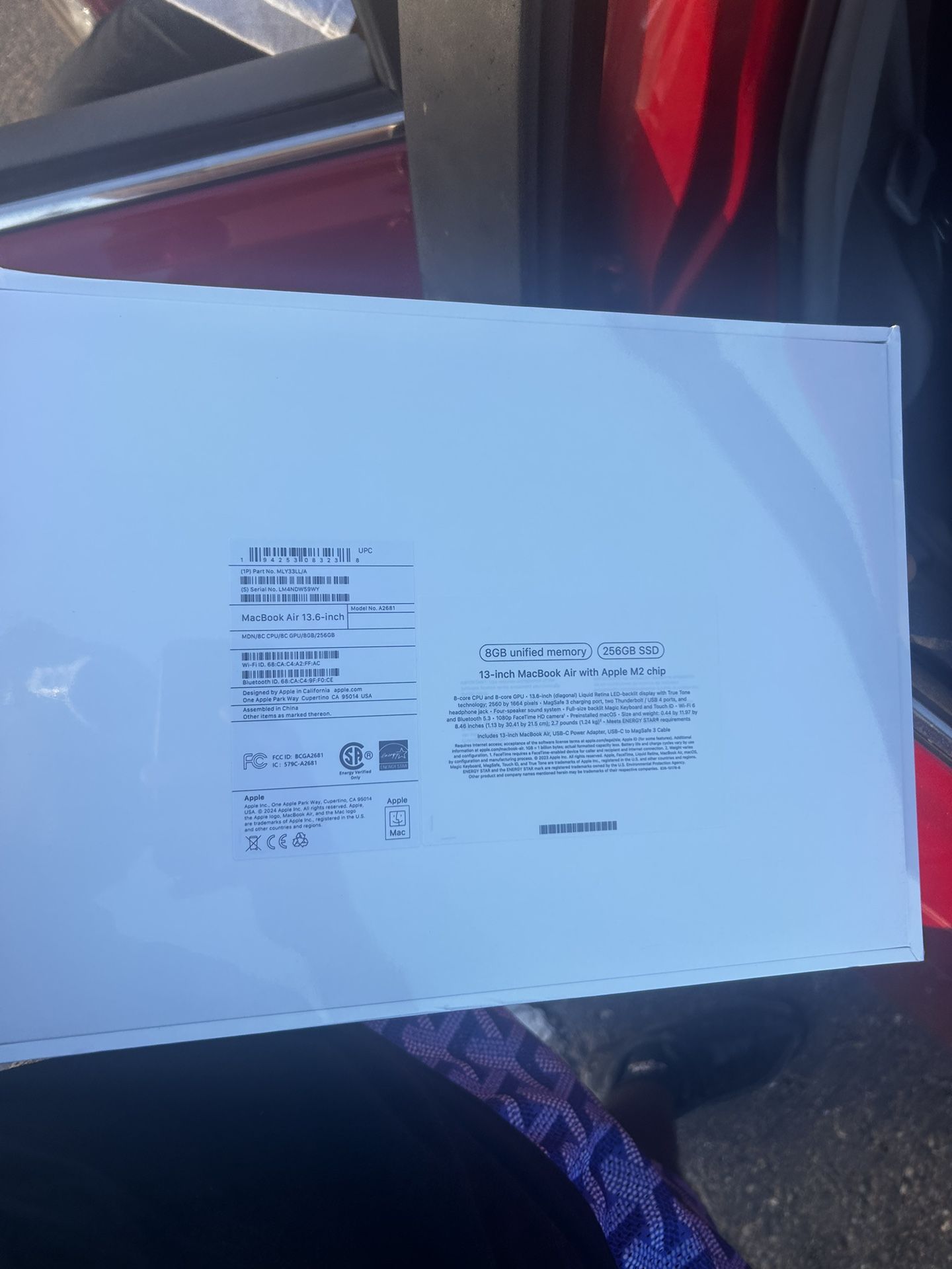 13’ MacBook Air with Apple M2 chip