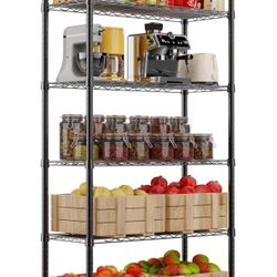 Wire Metal Storage Rack, Shelving Unit