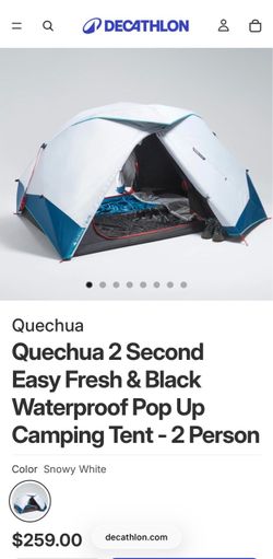 2 person Pop up Tent Brand new never used