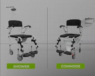 Medical shower/Commode chair