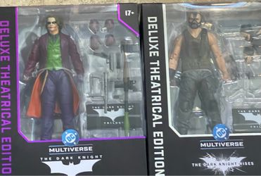 Joker and Bane Batman The dark knight McFarlane set DC Multiverse