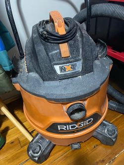 RIDGID NXT Wet/Dry Shop Vacuum