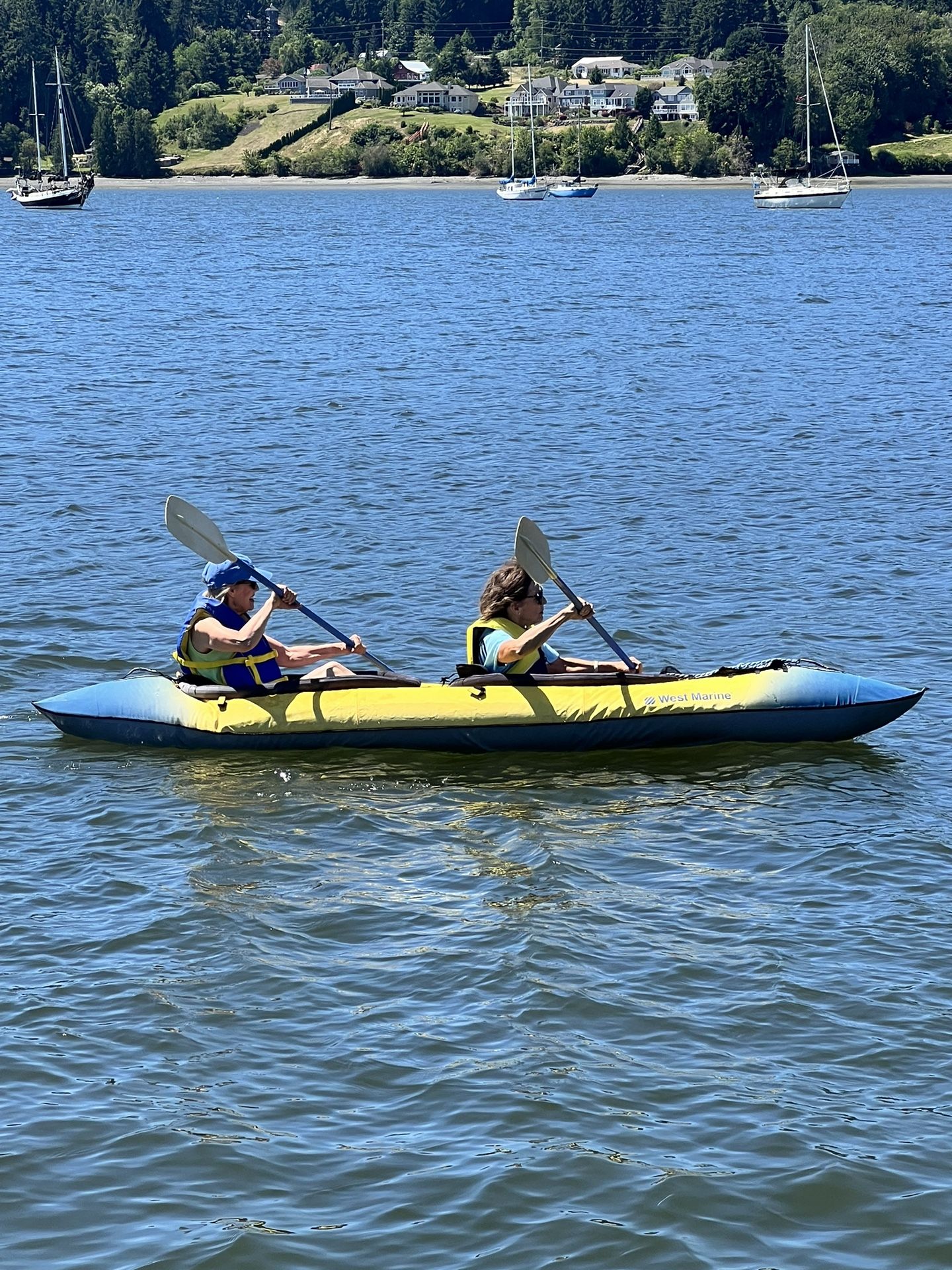 West Marine Dragonfly Kayak Inflatable 2 Person