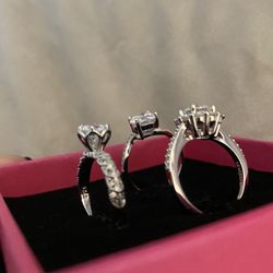 Size 6-7 Moissanite Diamond Rings 