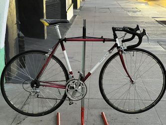 Vintage Red 52cm Road Bicycle Campagnolo Dropouts 