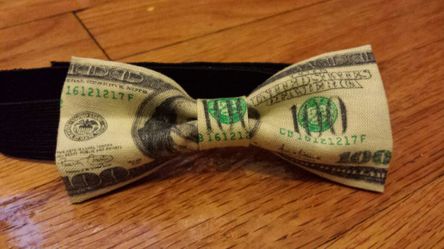 $100 Bill Bow Tie