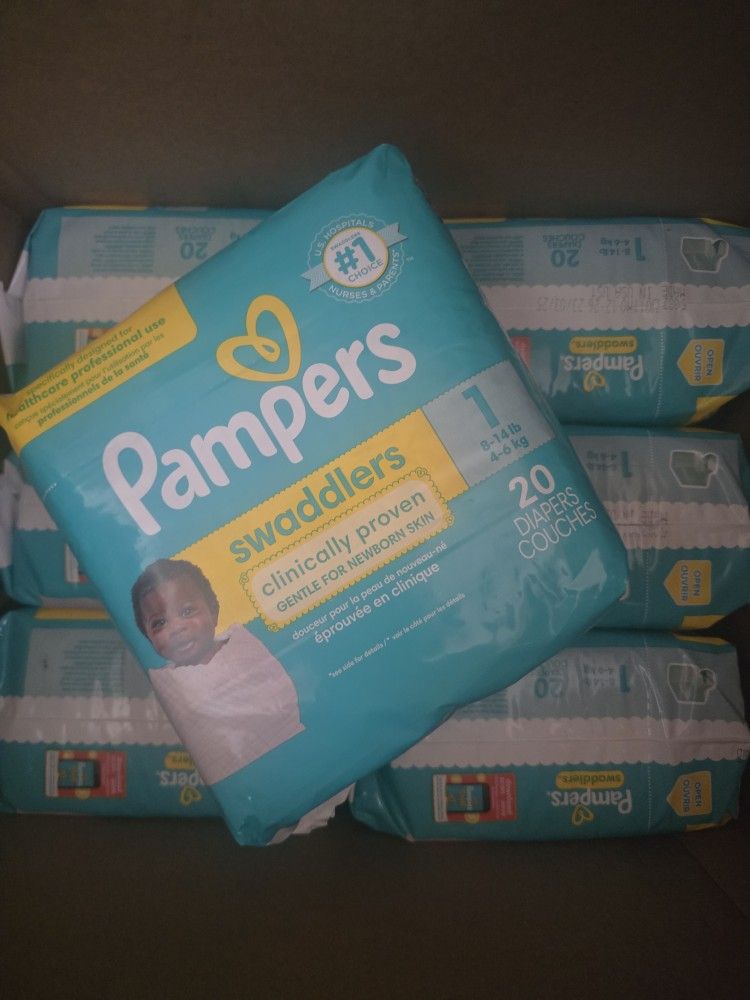 Pampers Etapa 1 $5 Each