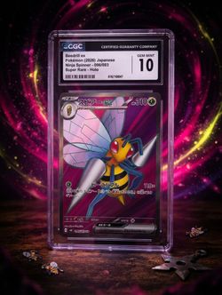 Beedrill ex CGC 10 Gem Mint Japanese Holo