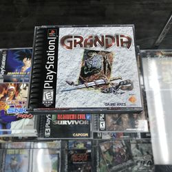 Grandia PS1 $100 Gamehogs 11am-7pm