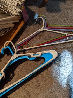 Plastic hangers