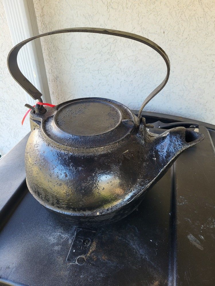 Vintage Cast Iron Wood Stove Pot