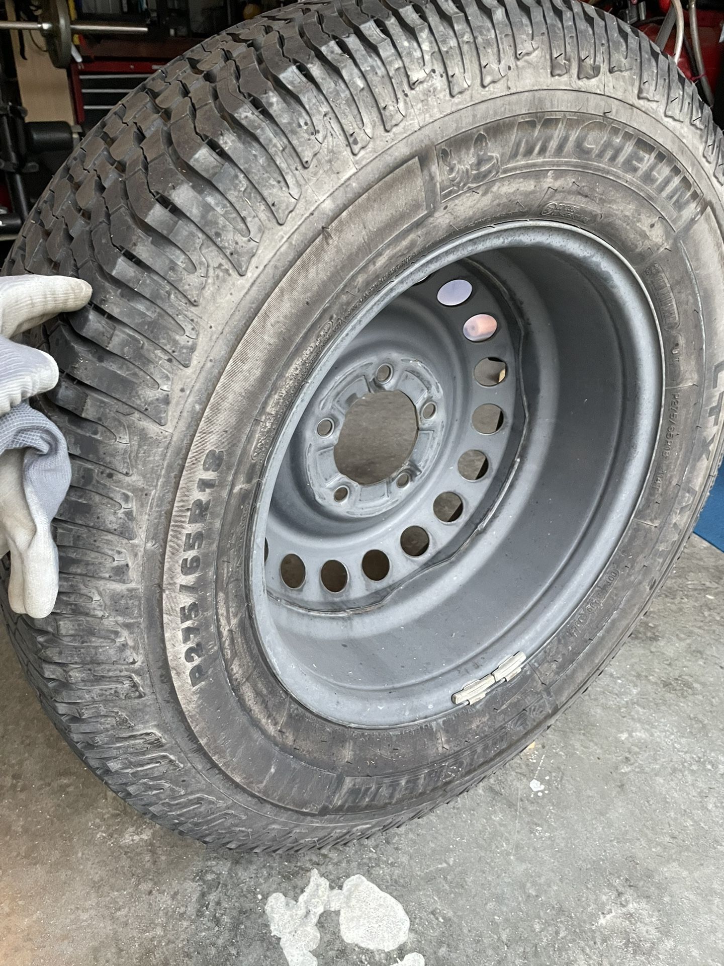 2017 Tundra Spare Tires 275/65/18