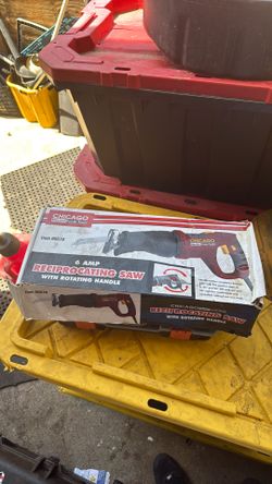 Chicago 6amp Reciprocating Saw