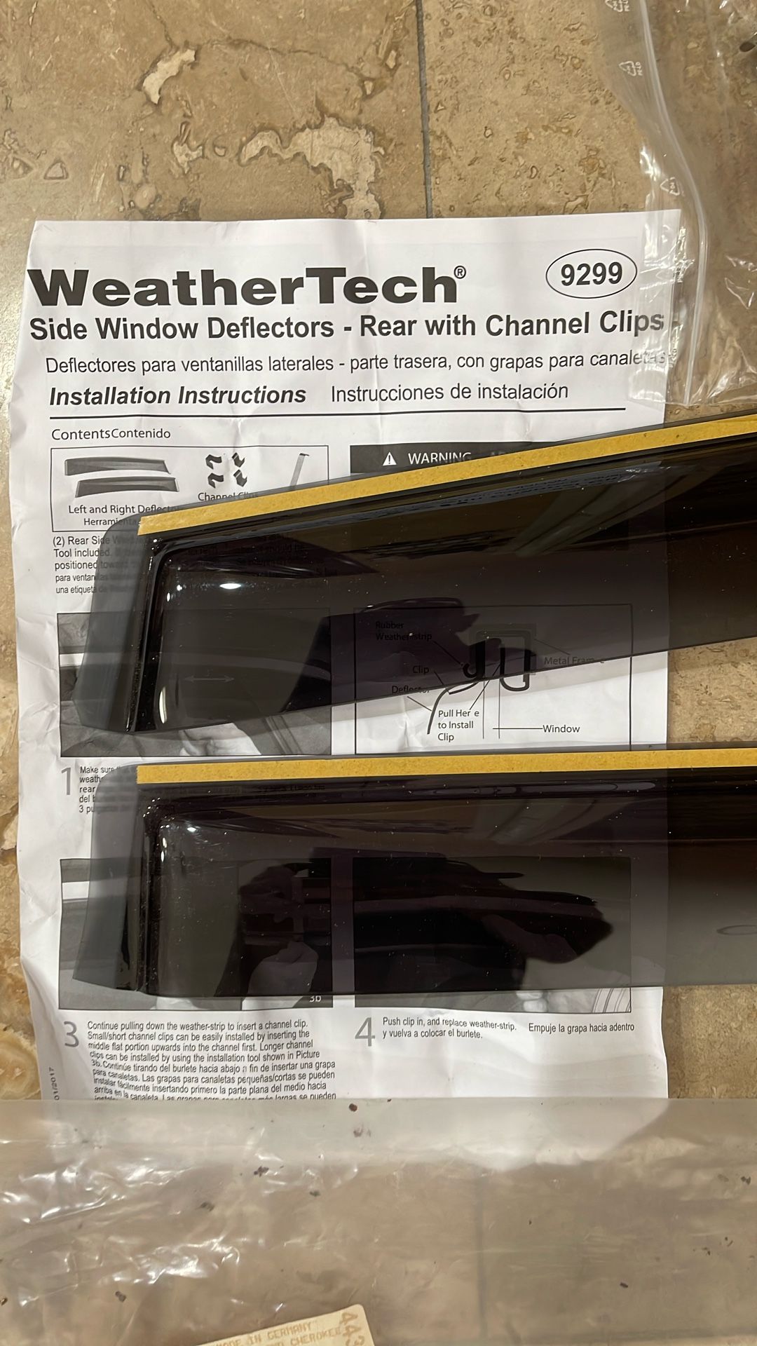 Window Deflectors for Jeep (2011)