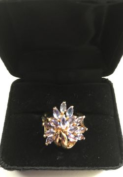 Tanzanite ring