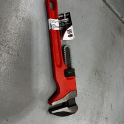 RIDGID 12 in. Spud Wrench Plumbing Pipe Tool with Smooth, Narrow Jaws for 3/8 in. to 2-5/8 in. Pipe Capacity