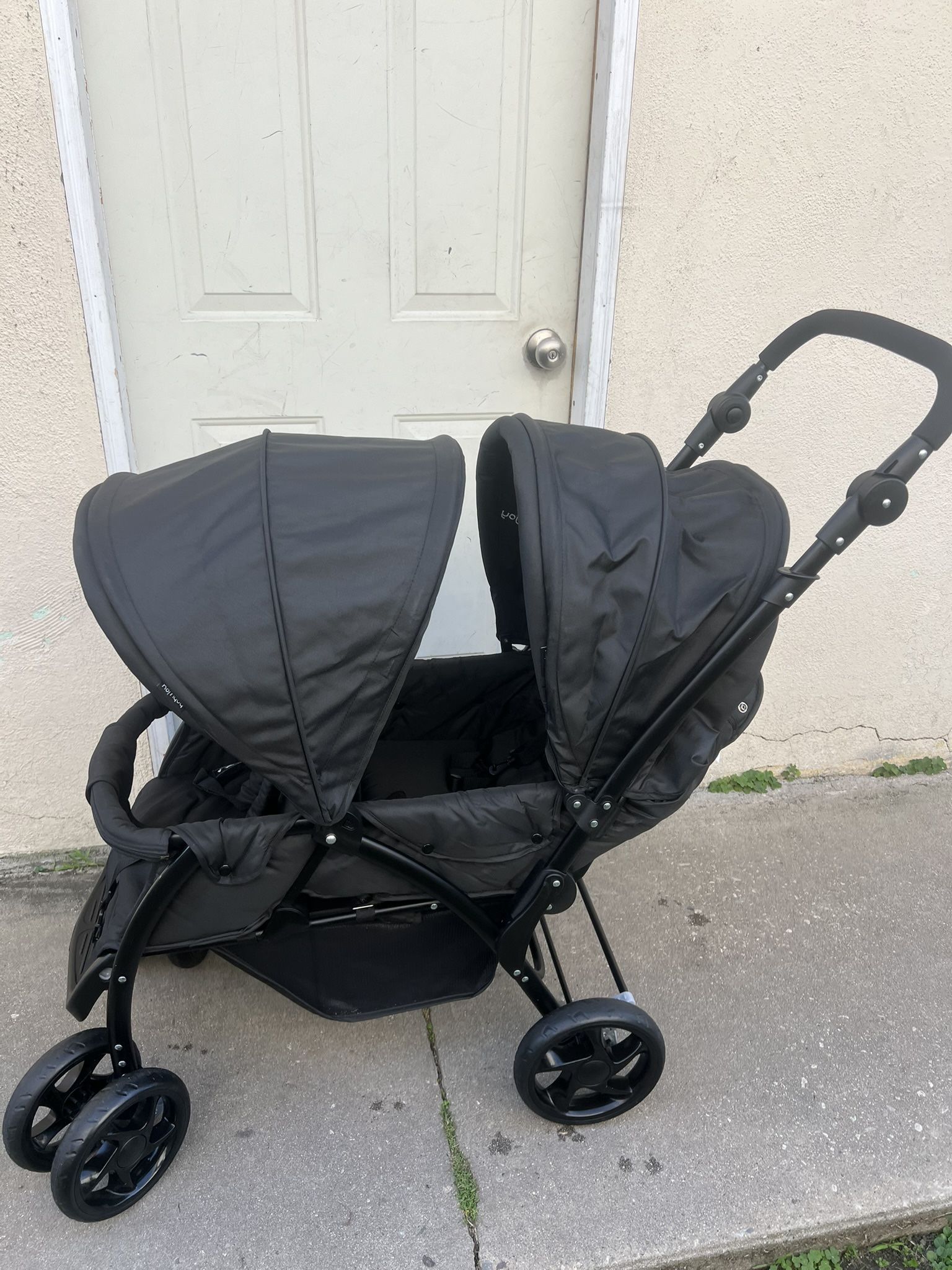 BABY JOY DOUBLE STROLLER