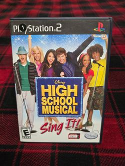High School Musical Sing It Play Station 2