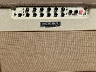 Hardly Used Mesa Boogie Lone Star Special 2x12 Combo Amplifier .