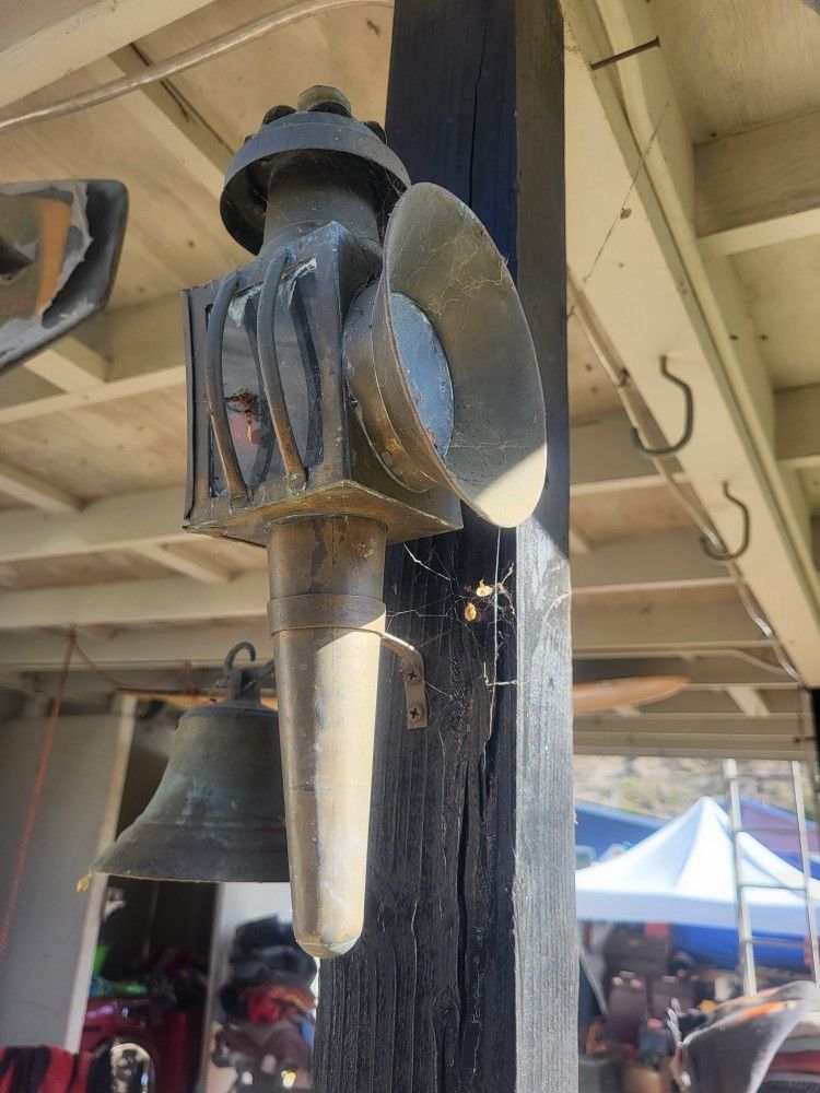 Brass Carriage Lanterns Pair