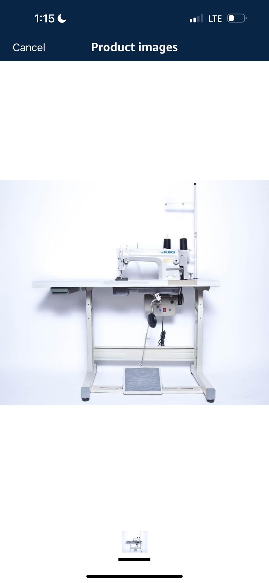 Juki Lockstitch Sewing Machine with Table (NEW)