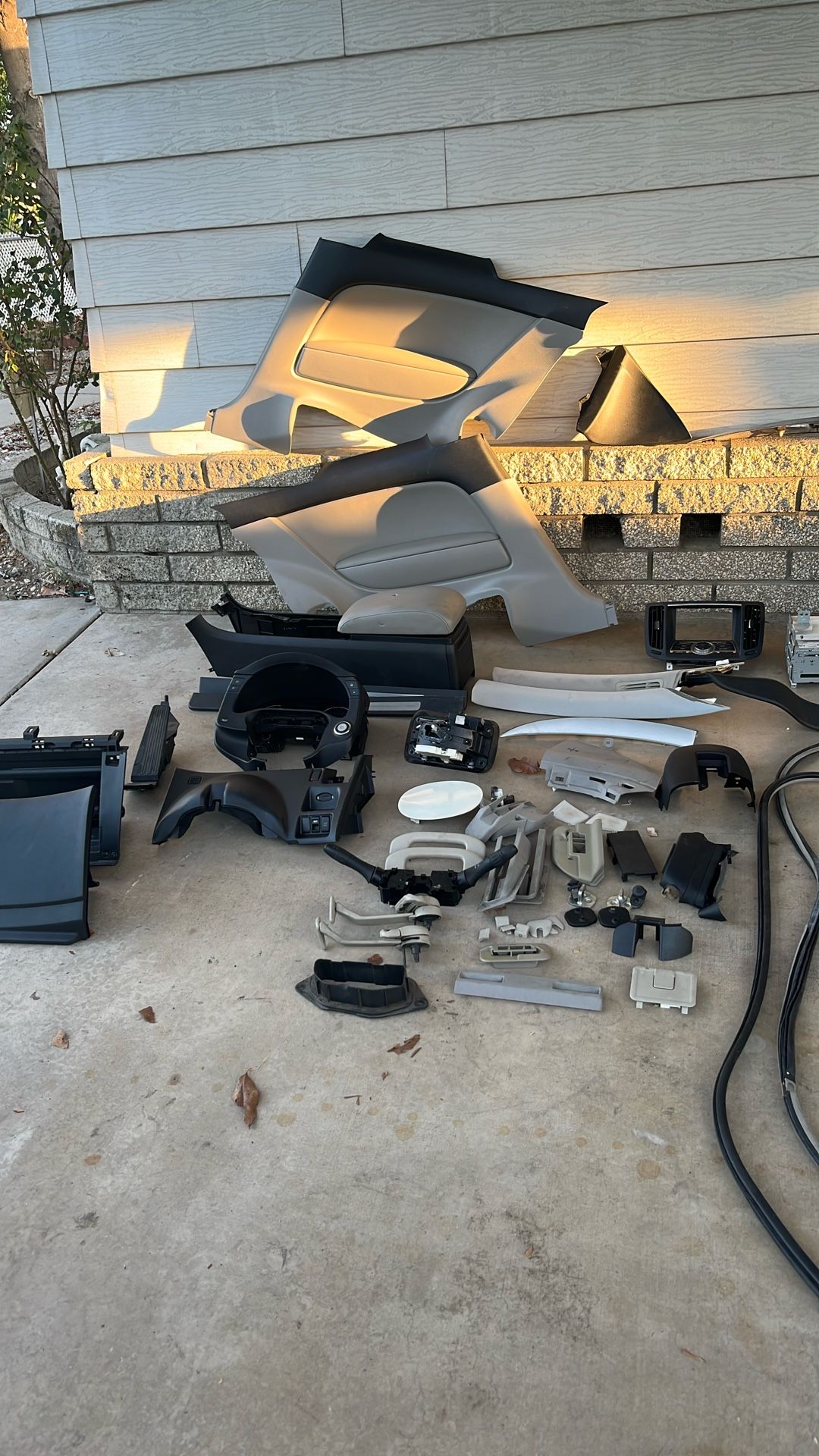 2008 Infiniti G37 Coupe Interior Parts