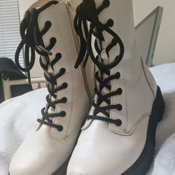 White Size 3 Boots
