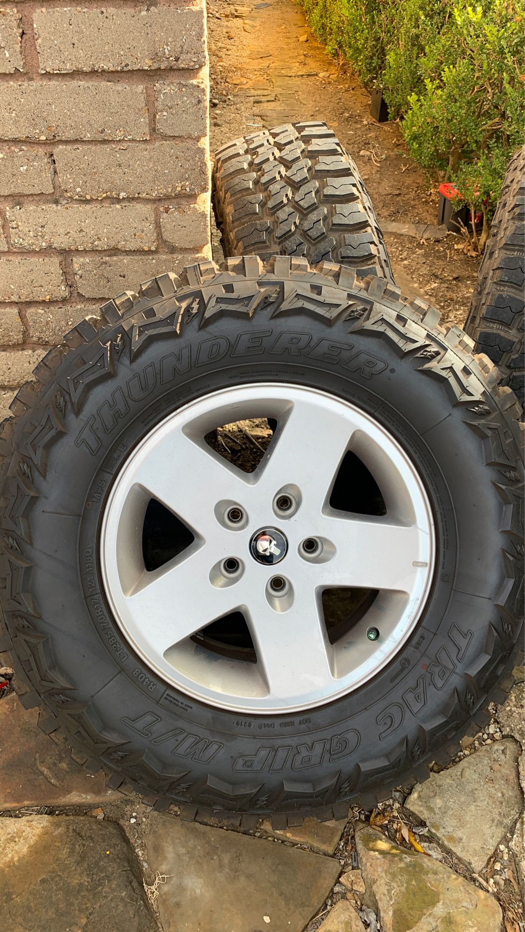 Jeep Wrangler rim And tires