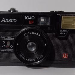 Ansco 1040 EF 35mm Point and Shoot Film Camera
