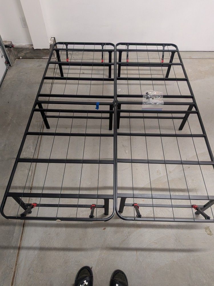 Amazon Basics Full Bed Frame, 14 Inch High