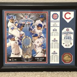 HIGHLAND MINT - CHICAGO CUBS 2016 WORLD SERIES CHAMPS BRONZE COIN PHOTO