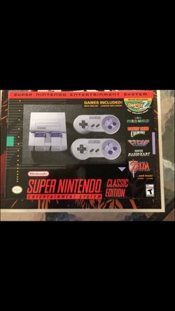 SUPER Nintendo Classic Edition mini