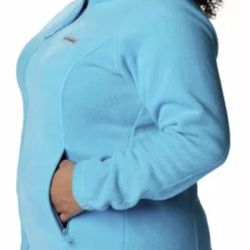 Columbia Women’s Benton Full Zip Fleece Jacket Size XL Pre-owned Excellent $65