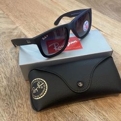 Rayban Justin Sunglasses New In Box