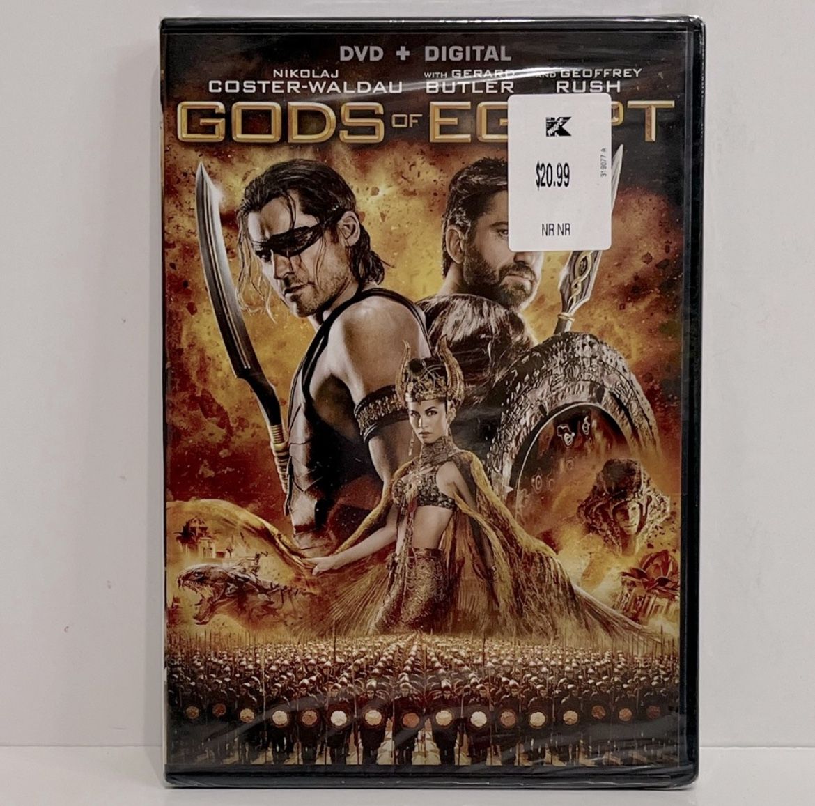 NWT Gods Of Egypt (DVD), Lions Gate Rated PG-13 Sealed PRICE FIRM