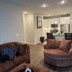 Three piece couch set