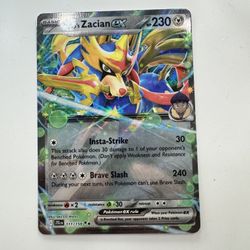 Hop’s Zacian ex 111/159 Journey Together Holo