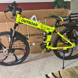 Folding Mountain Bike