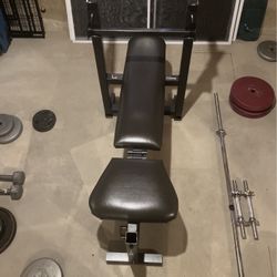 Weight Bench With Accessories (Bodysmith/Parabody)