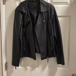 Max Studio Leather Jacket 