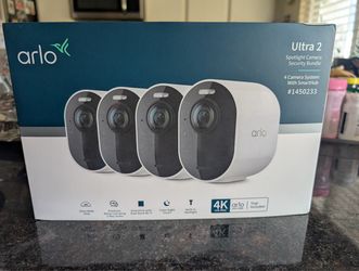 Arlo ultra 2 spotlight camera security system